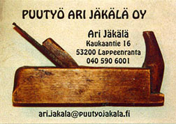 Puutyö Ari Jäkälä Oy logo